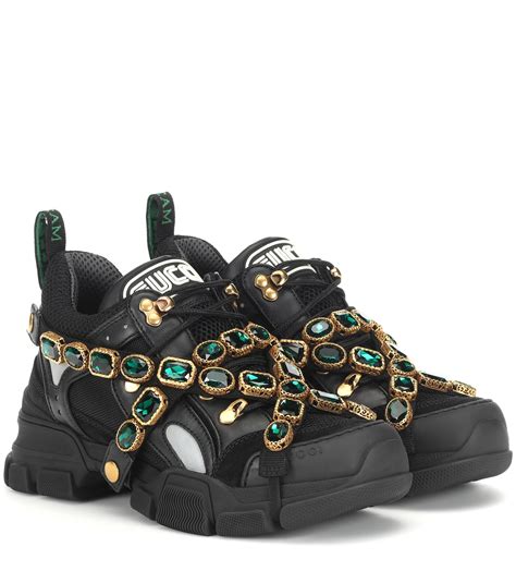 gucci shoes with chain|Gucci trendy sneakers.